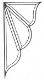 Eck-Facettenbild 40x20cm 3-teilig - HC-12 L