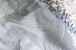 Irisierendes Spectrum Glas Baroque