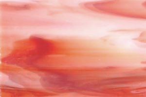 KOKOMO D - K-214 Opalescentglas - rot, weissopal marmoriert