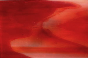 KOKOMO D - K-214SPL Opalescentglas - rot, mit wenig weissopal marmoriert