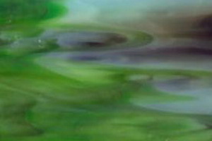 KOKOMO B - K-59, Opalescentglas, Braun, Gr�n, Wei�opal marmoriert