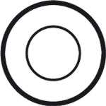 Bevel, Kreis 2 = ca 5cm #-200 02 BRv1