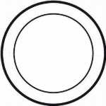 Bevel, Kreis 4 = ca 10cm #-200 04 BRv1