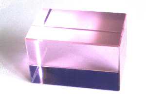 Glasquader PINK - ca 80 x 50 x 50mm