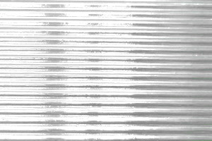 Ornamentglas - LINIENGLAS, farblos