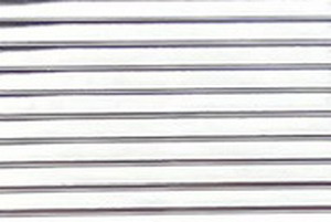 Ornamentglas, Gussglas in farblos Linienglas, ca. 3mm, PS-080