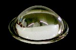 Glaslinse rund, ca 50mm Durchmesser, ca 20mm H�he - kristall