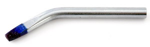 Dauerl�tspitze ca 8mm Schaftdurchmesser f�r STAR TEC - PROFI, abgewinkelt