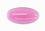 Glasmuggel oval, ca 36x19mm - amethyst