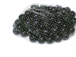 Glasmurmeln 16mm schwarz