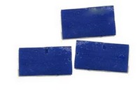 Smalten - Glasmosaiksteinchen - dunkles mittelblau - ( OI-O-2190 )