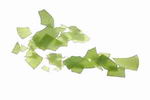 Confetti in olivgr�n transparent - ( BF0416-80 ) - AK ca 85