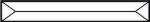 Pencil-Bevel 3/4x5 = ca 1,9cm x 12,7cm #-000 05