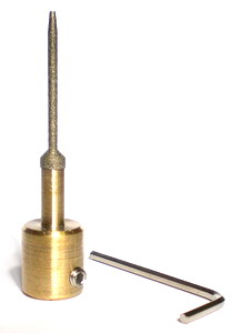 Diamant-Maschinen-Reibahle f�r Perlen - Perlenbohrer