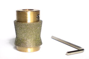 Gehrungschleifkopf 19mm (3/4) - Standard-Diamantk�rnung