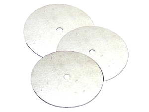 Polierpads 6 (15cm) - Polierfilz (gepresster Naturfilz); einzeln
