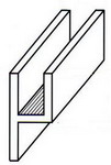 Randblei y-6mm x 5mm - einseitig, Preis per Meter, ab 6m