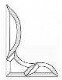 Eck-Facettenbild 23x17cm 3-teilig links - RB-318 L (Bez. inv. L/R) BR-Rhobn