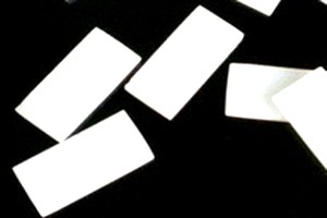 Rechtecke weissopales Glas - 5,5cm - Beutel mit 4 St. - BB101-R5,5