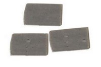 Smalten - Glasmosaikstein - mittleres grau - ( OI-S-2570 / M62 )