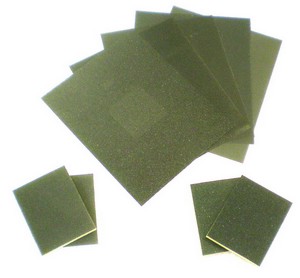 Schleifset - 5 St. SiCa Wasserschleifpapier + 4 St. SiCa-Schleifschw�mme