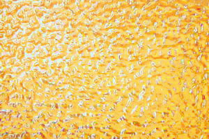Ornamentglas SK05.27 - Riffelglas-Moos, gelb (mittel)
