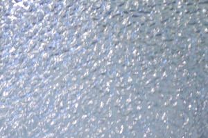 Ornamentglas SK10.63 - Riffelglas-Moos, blau (hellkobaltblau)