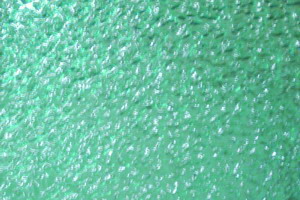 Ornamentglas SK11.21 - Riffelglas-Moos, t�rkisgr�n