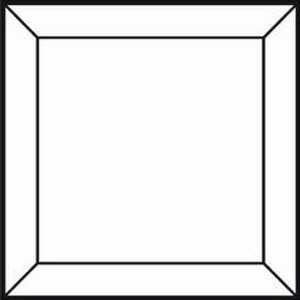 Bevel 8x8 = ca 20cm x 20cm