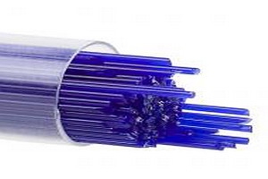 Bullseye Stringer C, ca 1mm, 0147 F - tief kobaltblau-opal