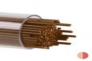 Bullseye Stringer C, ca 1mm, 0203 F - braun-opal