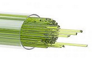 Bullseye Stringer B, ca 1mm, 1426 F - gelbgr�n-transparent