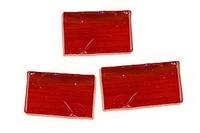 Smalten, transparent - Glasmosaiksteine - dunkel-rot - ( OI-T-0200 )