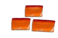 Smalten, transparent - Glasmosaiksteine -orange - ( OI-T-0230 )