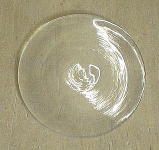 Tellerscheiben ( Mondscheiben ) bis 18cm - klar