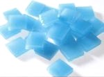 Mosaiksteinchen aus Tiffanyglas - ca 10x10mm - eisblau (T028)
