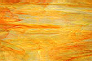Tiffanyglas gelb, orange - Y-168