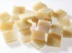 Mosaiksteinchen aus Tiffanyglas - ca 10x10mm - kastanie (T047)