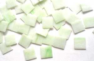 Tiffanyglas-Mosaiksteinchen, ca 25mm, blass-gr�n (No.21)