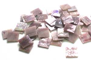 Tiffanyglas-Mosaiksteinchen, ca 25mm, amethyst (No.3)