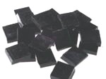 Mosaiksteinchen aus Tiffanyglas - ca 10x10mm - schiefer (T038)