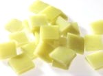 Mosaiksteinchen aus Tiffanyglas - ca 10x10mm - sonnengelb (T040)