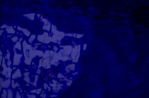 Tischkathedralglas blau 4 (tief dunkelblau)