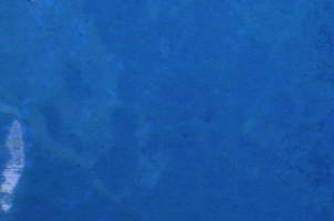 Tischkathedralglas blau 6 (mittelblau)