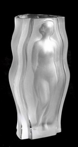 Vase Echo ca 150mm - Bleikristallglas