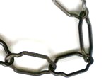 Lampenkette verziert - br�niert - per mtr
